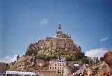 Le fameux Mont Saint Michel avec les bobines (en bas  droite) d'Alix et Sgo